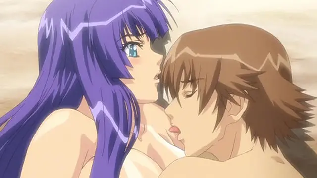 Double D′d Damsels Gangbanged on Sandy Shores by a Cock🍆-Hungry Stud