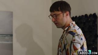 Trusted mentor seduces teens Laney Grey and her boyfriend for a threesome