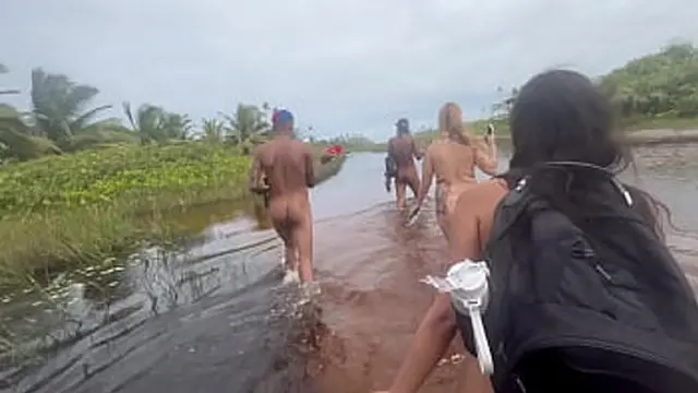 I ventured to Bahia bay for wild BDSM group sex with strangers