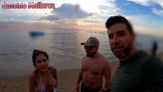 Hot Thai Sex Party on Public Beach: Three Hotties, One Hot Mess!