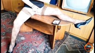 Klaudia's German gangbang dreams get serviced by her own hand - AmberGirl's pleasure protocol