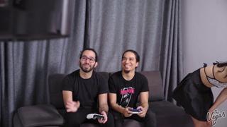 Hispanic Cindy Luna gets destroyed by two cocks, craving more dicks!
