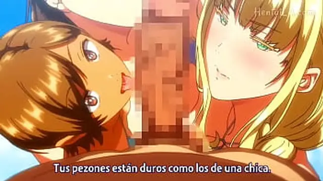 Sassy beach bottoms show off their furry rearends in intense lesbian fun