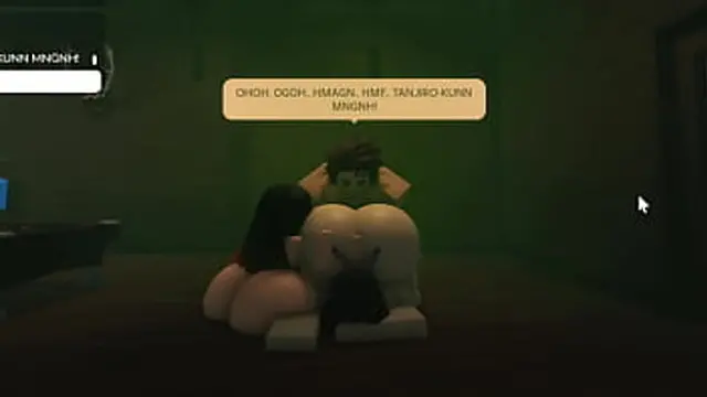 Threesome on ROBLOX with BWC!
