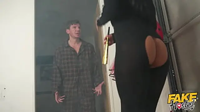 Faux Dorm - Loud Party Girls PLEASE Guest with Threesome