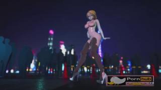 Charming Mom Glynda's filthy 3D anime sperm shower🚿 with Kali in a public trouble maker event