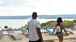 Busty Anissa Kate Welcomes BBC Captain for Hot Interracial Trio GP3195