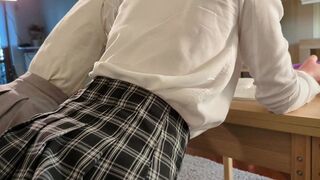 Caught in Class: My Threesome FFM Fantasy with Shy Teen Vixens