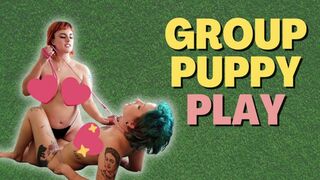 As furry friends go primal, paws unite in savage oral😜 and anal👌 debauchery at dog park gangbang