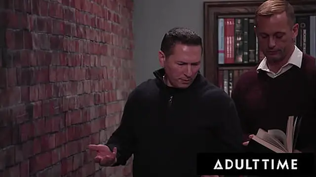 ADULT TIME - Slutty Teen PAWG Heather Honey Gangbanged By Older Staff In Public Library! 6-ON-1