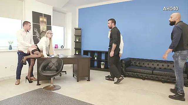 Behind the pissing scenes AHB024, Emily Belle, Georgia Koneva  More info in description