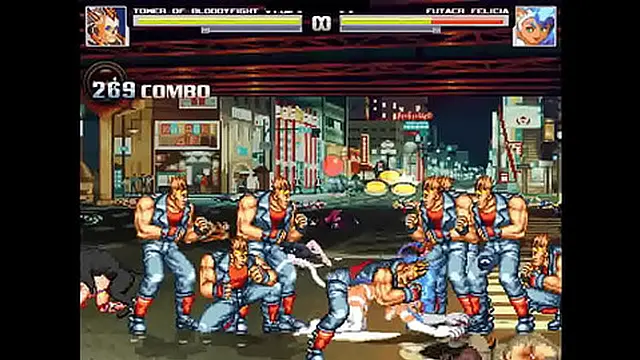 Intense Hentai Felicia Group Scene