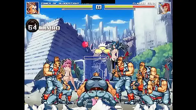 Hentai Mugen Claudia Gangbang