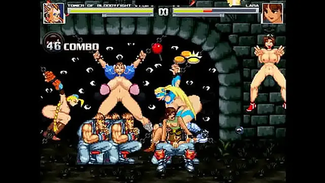 Hot Hentai Lara Croft Group Sex