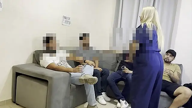 GANGBANG AT SPERM BANK