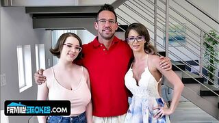 Don't Worry —  Your Stepdaughter's Big Tits Will Pay for Rent - Can Your Girlfriend Join?