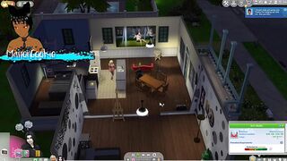 Sims 4 - Going on dates —  random threesome and getting a job