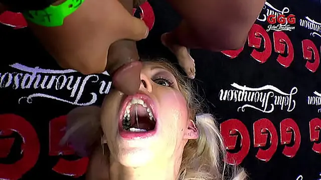 GGG - CUM SLUTS IN THE SPERM STUDIO - GERMAN GANGBANG