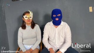 Young couple records their first amateur porn video