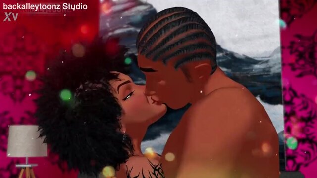 Ebony's 4K Big Butt Threesome