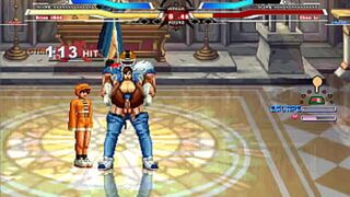 Dirty, sweaty, hardcore sex romp between Brian and Chunli in three-way threesome