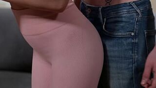 Hot Neighbor Joining Fit Sluts for Naughty😈 Threesome Shag