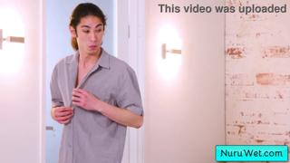 Octavia's Big Tit Nuru Seduction - Client's Wet Fantasy Fulfilled